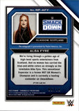 2023 Alba Fyre Panini Chronicles WWE PRIZM NATIONAL PRIDE GOLD AUTO 06/10 AUTOGRAPH #NP-FY Friday Night Smackdown