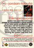 1997-98 Michael Jordan Upper Deck Tribute #MJ42 Chicago Bulls HOF