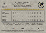 2024 Garrett Mitchell Topps Series 2 VINTAGE STOCK FUTURE STARS 52/99 #447 Milwaukee Brewers