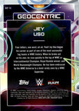 2026 Jey Uso Topps Cosmic Chrome WWE GEOCENTRIC #GC12 Monday Night Raw