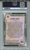 2018 Mandy Rose Topps Woman's Division PURPLE AUTO 07/99 AUTOGRAPH PSA 8 #16 NXT 1991