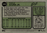 2023 Ronald Acuna Jr. Topps Heritage SP IMAGE VARIATION #183 Atlanta Braves