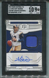 2022 Kurt Warner Panini National Treasures LASTING LEGACIES JERSEY AUTO 67/99 AUTOGRAPH RELIC SGC 9/10 #LLE-KWA St. Louis Rams HOF 4529