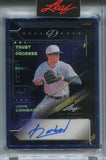 2026 Jacob Lombard Leaf Decadence BLUE FRAMED TRUST THE PROCESS AUTO 4/4 AUTOGRAPH #TP-JL1 Miami Marlins