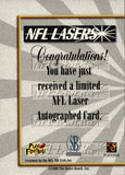 1996 Kordell Stewart Score Board NFL Lasers LASER IMAGES AUTO 089/400 AUTOGRAPH #_KOST Pittsburgh Steelers