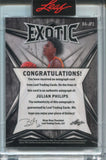 2022 Julian Phillips Leaf Exotic ROOKIE ELEPHANT AUTO 3/5 AUTOGRAPH #BA-JP2 Minnesota Timberwolves