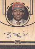 2012-13 Bradley Beal Panini Threads WOOD ROOKIE AUTO AUTOGRAPH #203 Washington Wizards