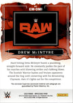 2023 Drew McIntyre Panini Impeccable WWE ELEGANCE SHIRT AUTO 73/75 AUTOGRAPH RELIC #EM-DMI Monday Night Raw