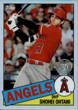 2020 Shohei Ohtani Topps Chrome 1985 DESIGN #85TC-7 Anaheim Angels 2