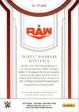 2024 "Dirty" Dominik Mysterio Relic Panini National Treasures WWE Treasured Threads 08/25 #TT-DOM Monday Night Raw