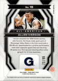 2024 Allen Iverson Panini Prizm Draft Picks BLUE PULSAR ALL-AMERICAN 73/99 #18 Philadelphia 76ers