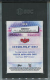 2021 Sheamus Topps Chrome WWE BLACK REFRACTOR AUTO 02/10 AUTOGRAPH SGC 9.5/10 #A-SM Monday Night Raw 5051