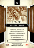 2008 Robert Parrish Donruss Americana Sports Legends MIRROR RED AUTO 123/211 AUTOGRAPH #52 Boston Celtics HOF