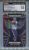 2025 Justin Jefferson Panini Phoenix THUNDERBIRDS CGC 10 #34 Minnesota Vikings 4051