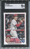2023 Shohei Ohtani Topps SGC 9 #17 Anaheim Angels 3738