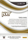 2024 Thea Hail Panini Immaculate WWE SHIRT AUTO 97/99 AUTOGRAPH RELIC #MA-THL NXT