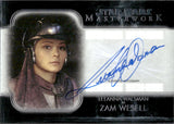 2020 Leeanna Walsman as Zam Wesell Autograph Topps Star Wars Masterwork #A-LW AUTO