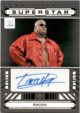 2024 Rikishi Panini Photogenic SUPERSTAR AUTO #SG-RKI