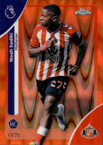 2025-26 Noah Sadiki Topps Chrome Premier League #161 17/25 ORANGE RAYWAVE SUNDERLAND
