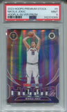 2023 Nikola Jokic Panini Hoops Premium Stock HOOPLA SILVER PRIZM PSA 9 #6 DENVER NUGGETS 4369