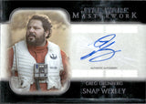 2020 Greg Grunberg as Snap Wexley Autograph Topps Star Wars Masterwork #A-GG AUTO