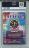 2023 Nikola Jokic Panini Hoops Premium Stock HOOPLA SILVER PRIZM PSA 9 #6 DENVER NUGGETS 4369