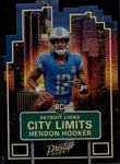 2023 Hendon Hooker Panini Prestige CITY LIMITS ROOKIE Detroit Lions #CL-5