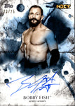 2018 Bobby Fish Topps WWE Undisputed BLUE ROOKIE AUTO 23/25 AUTOGRAPH RC #UA-BF NXT