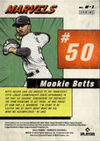 2022 Mookie Betts Panini Donruss MARVELS Los Angeles Dodgers #M-3