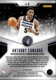 2024-25 Anthony Edwards Panini Prizm DOMINANCE BLUE PULSAR 18/99 Minnesota Timberwolves #9