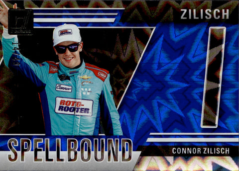 2025 Connor Zilisch Panini Donruss BLUE XPLOSION SPELLBOUND 14/49 #37