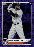 2025 Luis Robert Topps All-Star Game PURPLE FOIL 64/75 Chicago White Sox #14