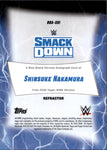 2025 Shinsuke Nakamura Topps Chrome REFRACTOR AUTO 28/175 #BBA-SHI