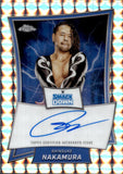2025 Shinsuke Nakamura Topps Chrome GEOMETRIC AUTO  #BBA-SHI