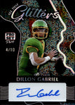 2024 Dillon Gabriel Leaf Pro Set Pure ROOKIE ALL THAT GLITTERS AUTO 04/10 AUTOGRAPH RC #NA Cleveland Browns