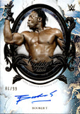 2025 Booker T Topps Royalty WWE GOLDEN HALL AUTO 86/99 AUTOGRAPH #GHA-BKT WWE HOF