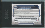 2023 Junior Campinero Bowman PROSPECT 1ST BOWMAN SGC 10 #BP-61 Tampa Bay Rays 9750