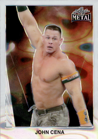 2024 John Cena Leaf Metal Legends '90 WHITE LAVA 2/3 #90B-22 WWE Legend