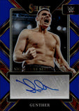 2023 Gunther Panini Select WWE SIGNATURE SELECTIONS BLUE AUTO 0/35 AUTOGRAPH #SL-GTH Friday Night Smackdown