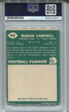 1960 Marion Campbell Topps PSA/DNA AUTHENTIC AUTO AUTOGRAPH #90 Philadelphia Eagles 8321