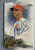2022 Albert Pujols Topps Allen & Ginter Chrome REFRACTOR AUTO AUTOGRAPH #AGA-AP St. Louis Cardinals