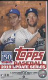 2019 Topps Update Baseball Hobby, Box