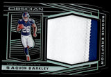2018 Saquon Barkley Panini Obsidian ROOKIE ERUPTION JUMBO PATCH 14/25 RELIC RC #RE-19 New York Giants