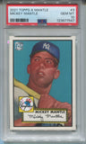2021 Mickey Mantle Topps x Mantle REPRINT PSA 10 #3 New York Yankees 7547