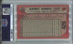 1989 Barry Bonds Bowman PSA 7 #426 Pittsburgh Pirates 6085