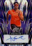 2023 Adolfo Sanchez Leaf Trinity 2024 METAL PREVIEW PURPLE PULSAR AUTO 4/5 AUTOGRAPH #LMP-AS1 Cincinnati Reds