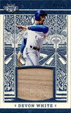 2025 Devon White Leaf Lumber BLUE JUMBO BAT 07/15 RELIC #GL-35 Toronto Blue Jays