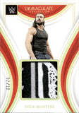 2023 Drew McIntyre Panini Immaculate WWE GOLD REMARKABLE MEMORABILIA SHIRT 02/10 RELIC #RM-DMI Monday Night Raw