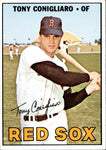 1967 Tony Conigliaro Topps #280 Boston Red Sox BV $50