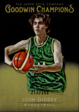 2021 Josh Giddey Upper Deck Goodwin Champions BLACK GOLD ROOKIE 213/249 RC #26 Chicago Bulls